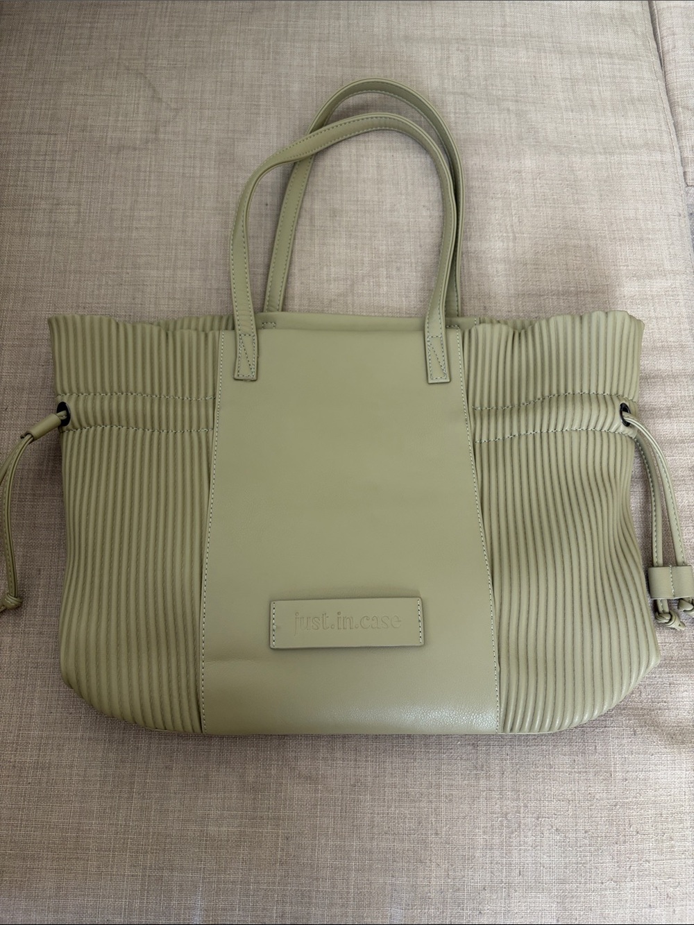Just in Case Sage Tote Bag